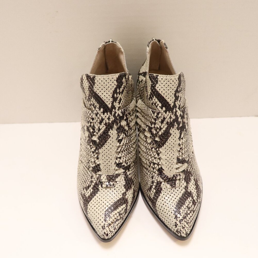 Vince‎ Camuto Women's Snakeskin on Leather Shoes Lavania Size 71/2 M High Heel